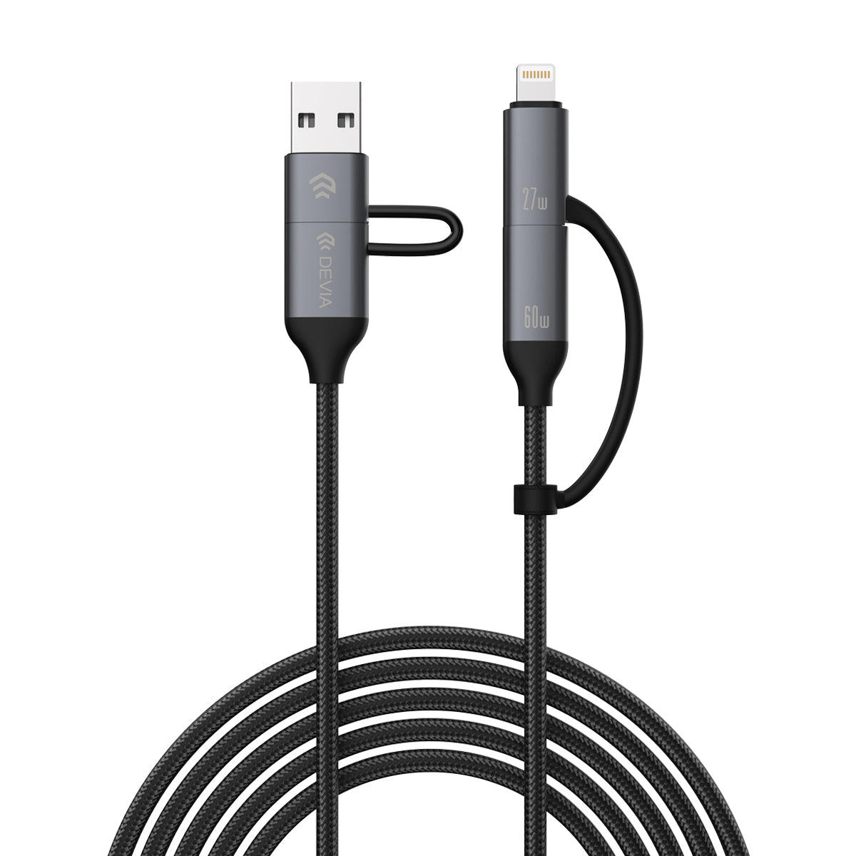 Cable Devia Multifuncional 4 en 1 PD