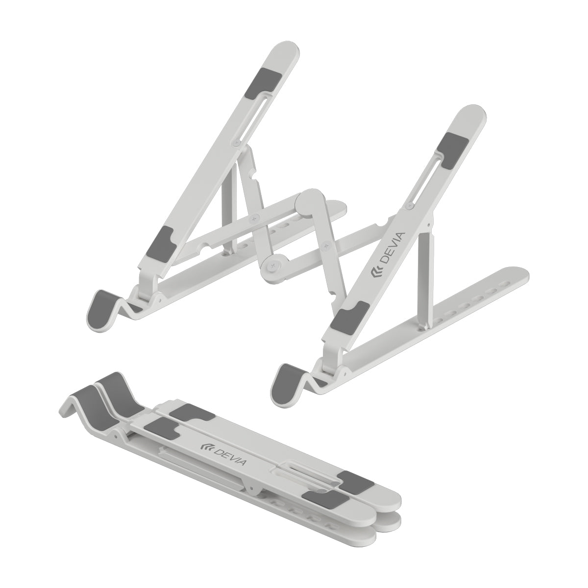 Soporte  Devia Plegable multifunción para tableta y portátil 16"